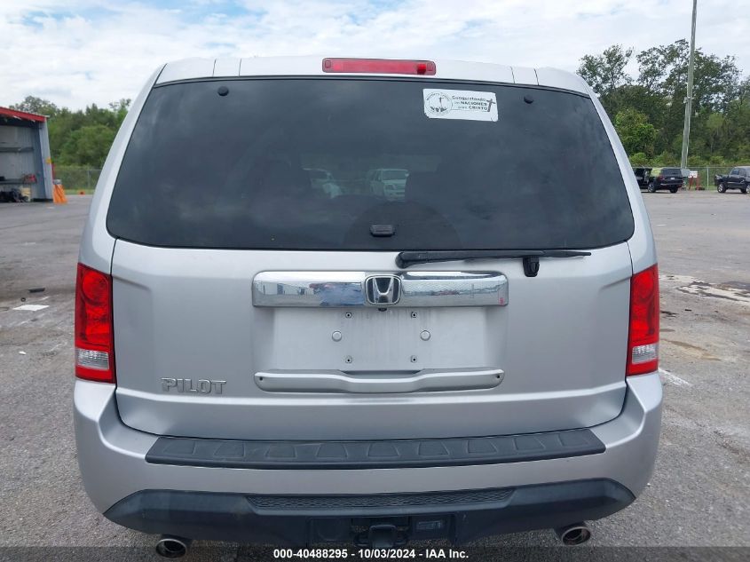 2013 Honda Pilot Ex VIN: 5FNYF3H4XDB040233 Lot: 40488295