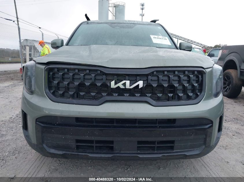 2024 Kia Telluride Ex X-Line VIN: 5XYP3DGCXRG460318 Lot: 40488320