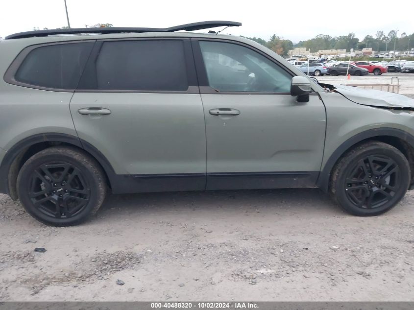 2024 Kia Telluride Ex X-Line VIN: 5XYP3DGCXRG460318 Lot: 40488320