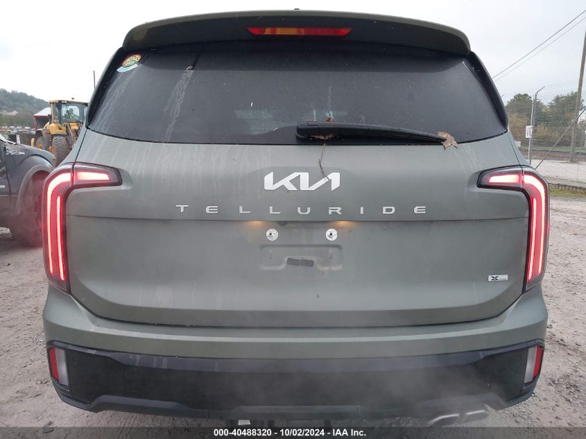 2024 Kia Telluride Ex X-Line VIN: 5XYP3DGCXRG460318 Lot: 40488320