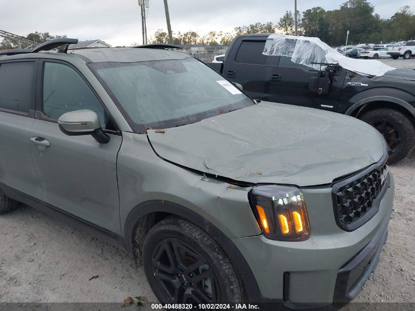 2024 Kia Telluride Ex X-Line VIN: 5XYP3DGCXRG460318 Lot: 40488320