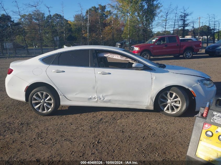 2016 Chrysler 200 C VIN: 1C3CCCCBXGN146118 Lot: 40488326