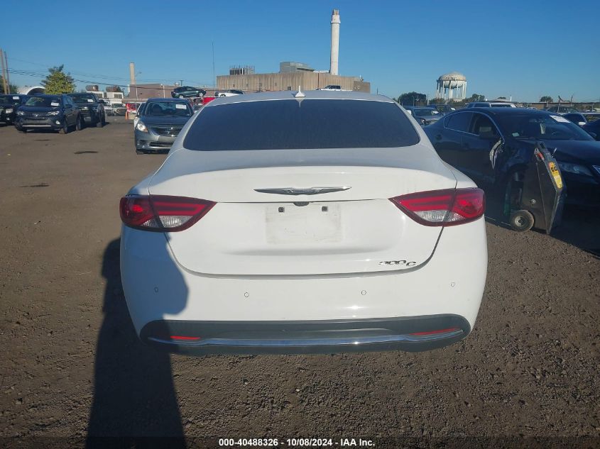 2016 Chrysler 200 C VIN: 1C3CCCCBXGN146118 Lot: 40488326