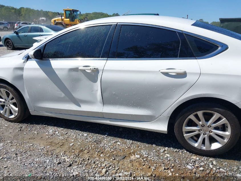 2015 Chrysler 200 Limited VIN: 1C3CCCAB5FN554642 Lot: 40488350