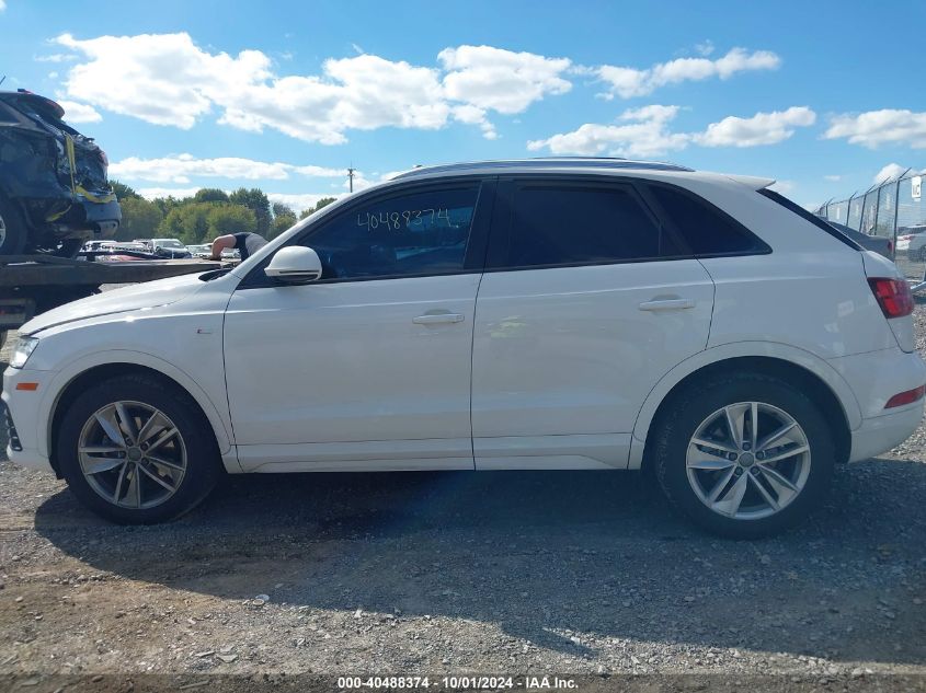 2018 Audi Q3 2.0T Premium/2.0T Sport Premium VIN: WA1ECCFS0JR018982 Lot: 40488374