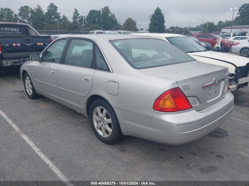 2001 Toyota Avalon Xls VIN: 4T1BF28B51U188089 Lot: 40488379