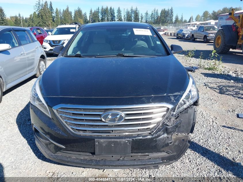 2016 Hyundai Sonata VIN: 5NPE24AF1GH393997 Lot: 40488411