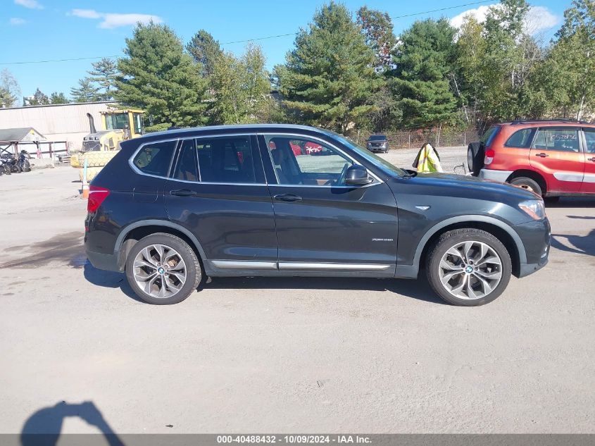 2016 BMW X3 xDrive28I VIN: 5UXWX9C51G0D72878 Lot: 40488432