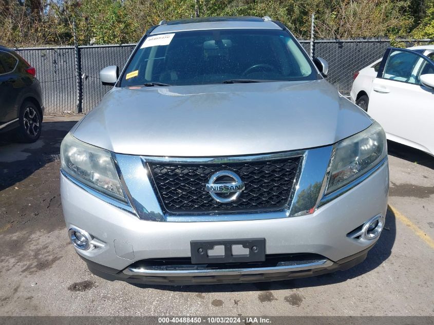 5N1CR2MN5EC642025 2014 Nissan Pathfinder Hybrid Platinum