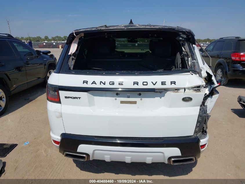 2019 Land Rover Range Rover Sport Hse Dynamic VIN: SALWV2SV8KA818310 Lot: 40488460