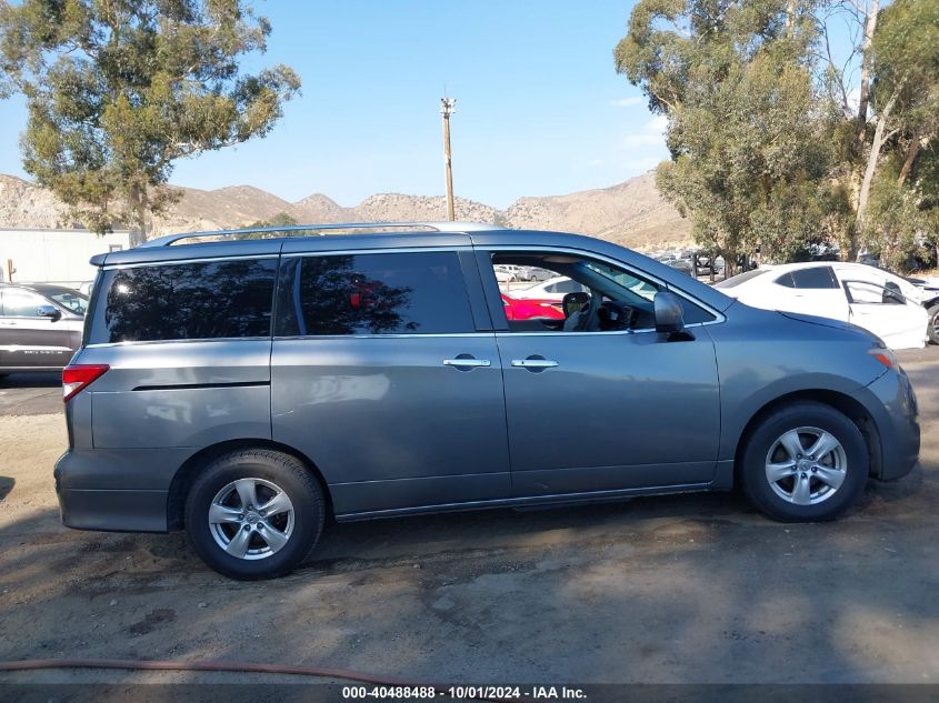 2016 Nissan Quest Platinum/S/Sl/Sv VIN: JN8AE2KP7G9152413 Lot: 40488488