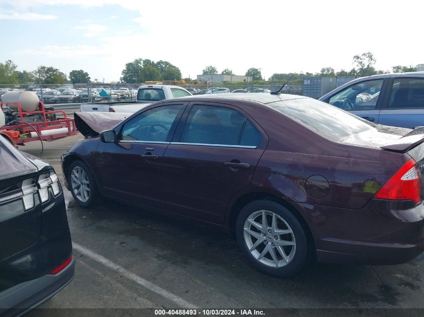 2011 Ford Fusion Sel VIN: 3FAHP0CG1BR334067 Lot: 40488493