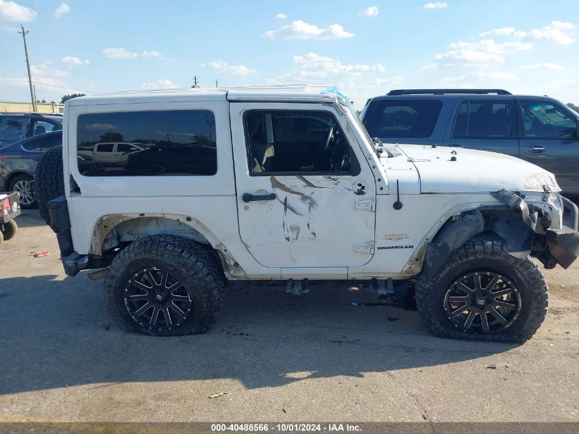 2015 Jeep Wrangler Sahara VIN: 1C4GJWBG2FL534794 Lot: 40488566