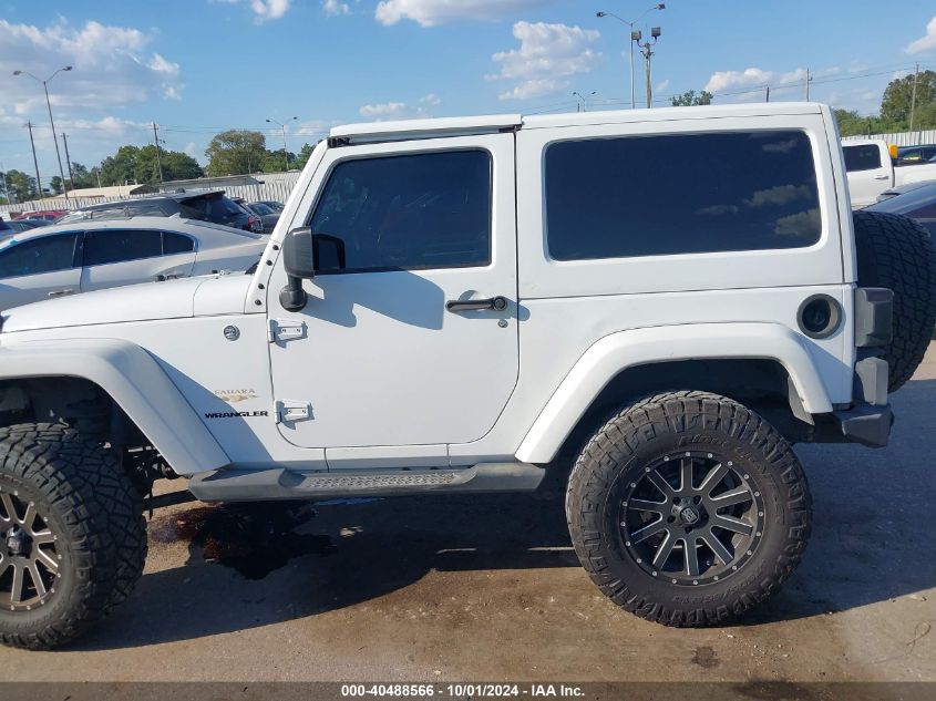 2015 Jeep Wrangler Sahara VIN: 1C4GJWBG2FL534794 Lot: 40488566