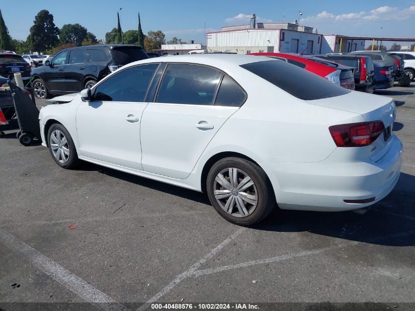 3VW2B7AJ5HM374726 2017 Volkswagen Jetta 1.4T S