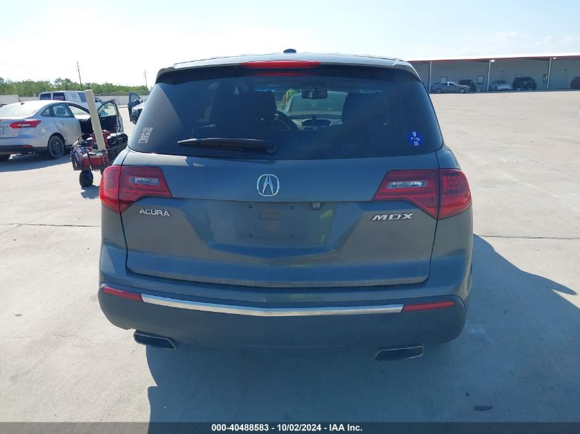 2010 Acura Mdx VIN: 2HNYD2H22AH501228 Lot: 40488583