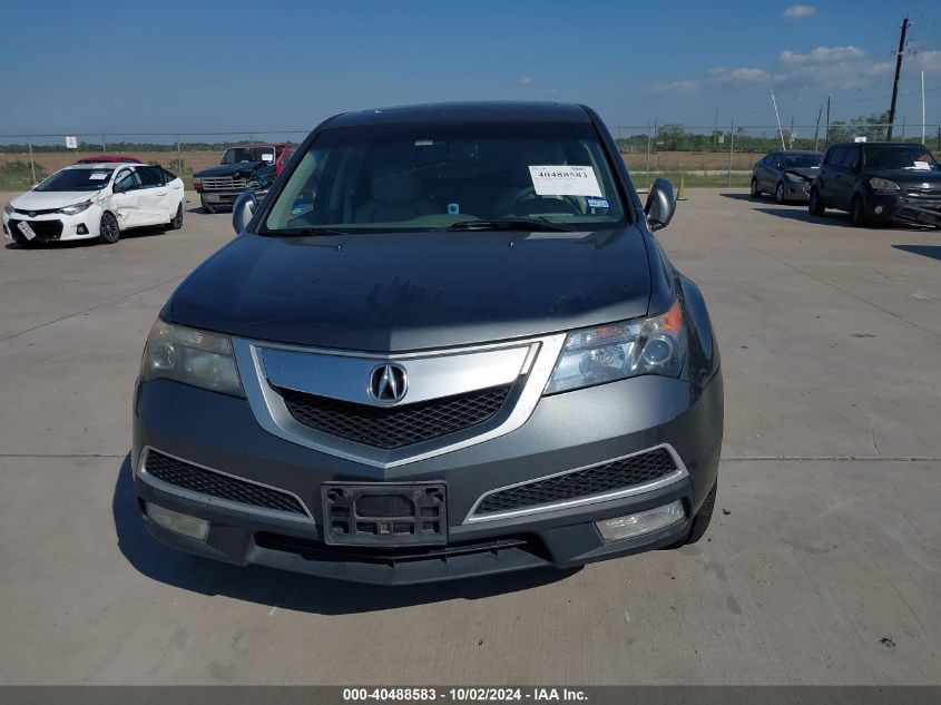 2010 Acura Mdx VIN: 2HNYD2H22AH501228 Lot: 40488583