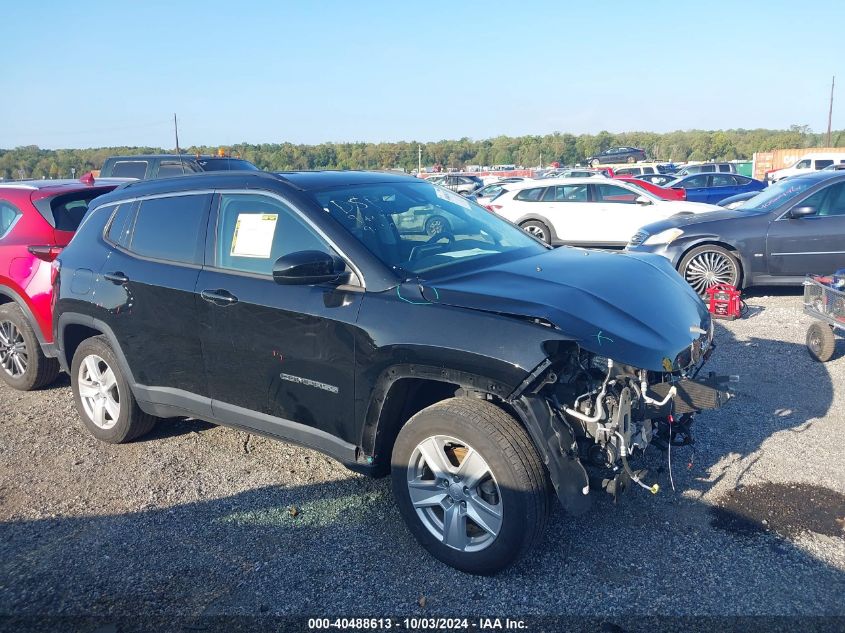 3C4NJDBB9NT102786 2022 Jeep Compass Latitude 4X4