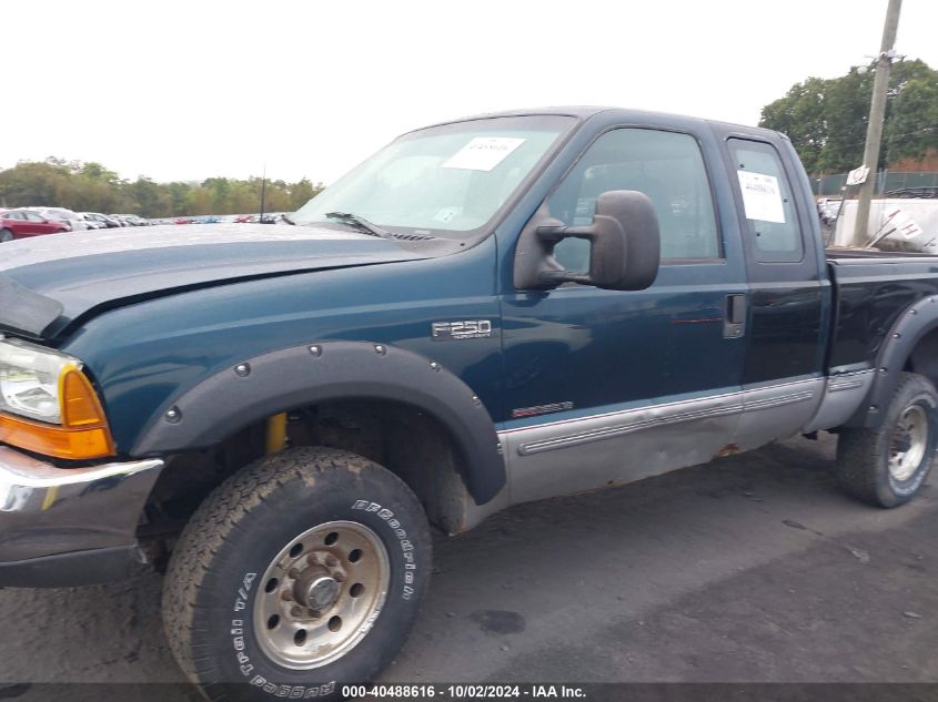 1999 Ford F-250 Lariat/Xl/Xlt VIN: 1FTNX21F3XED99483 Lot: 40488616