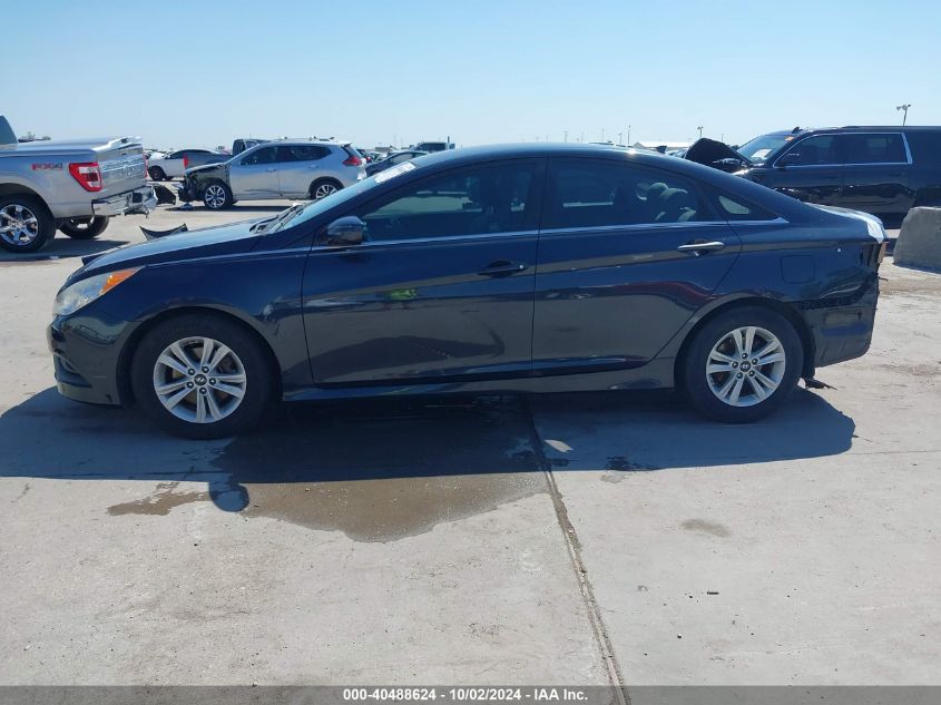 5NPEB4AC9EH910594 2014 Hyundai Sonata Gls