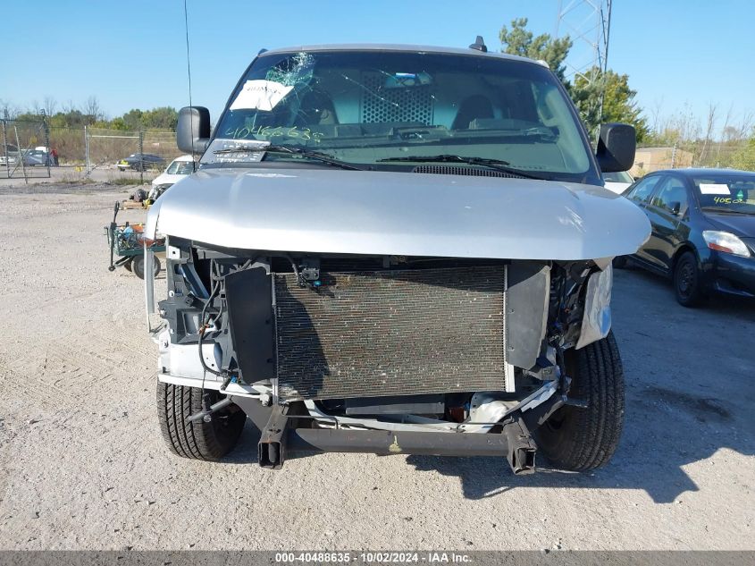 2022 Chevrolet Express Cargo Rwd 2500 Regular Wheelbase Wt VIN: 1GCWGAFP0N1283145 Lot: 40488635