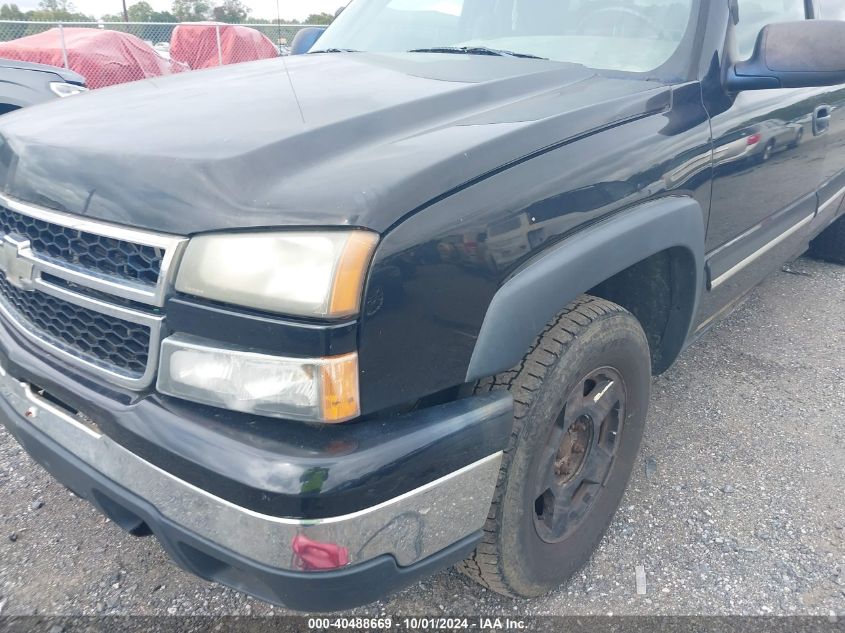 2006 Chevrolet Silverado 1500 Lt1 VIN: 2GCEK19B161348669 Lot: 40488669