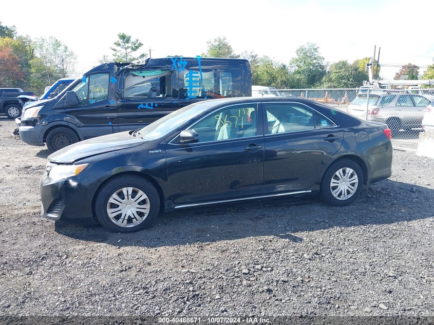 4T1BD1FK7EU130624 2014 Toyota Camry Hybrid Xle