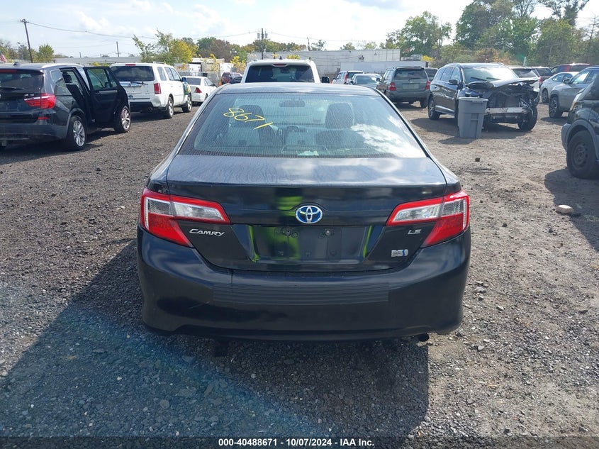 4T1BD1FK7EU130624 2014 Toyota Camry Hybrid Xle