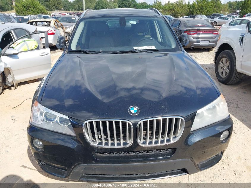 2011 BMW X3 xDrive28I VIN: 5UXWX5C5XBL709805 Lot: 40488675