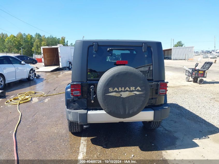 2010 Jeep Wrangler Sahara VIN: 1J4GA5D1XAL216217 Lot: 40488726