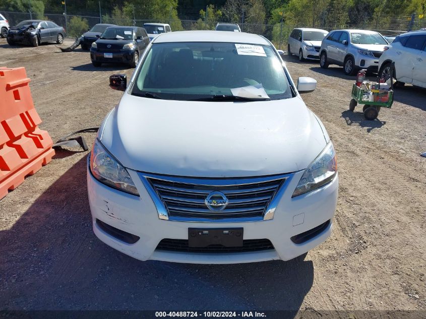 3N1AB7APXFY217348 2015 Nissan Sentra Sv