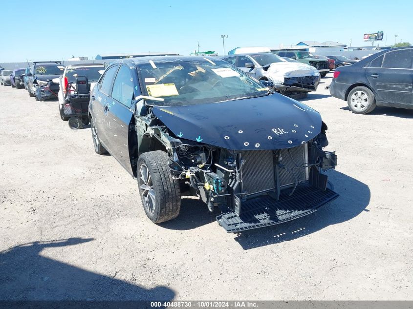 2019 Toyota Corolla Le VIN: 2T1BURHE3KC164224 Lot: 40488730