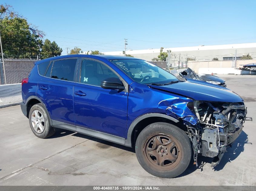 2015 Toyota Rav4 Le VIN: 2T3ZFREV5FW225503 Lot: 40488735