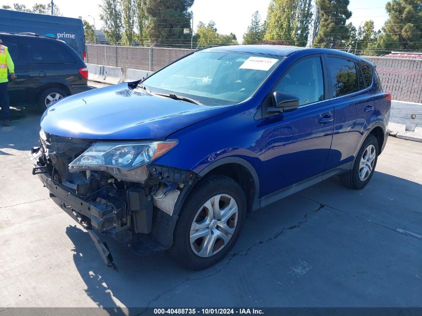 2015 Toyota Rav4 Le VIN: 2T3ZFREV5FW225503 Lot: 40488735