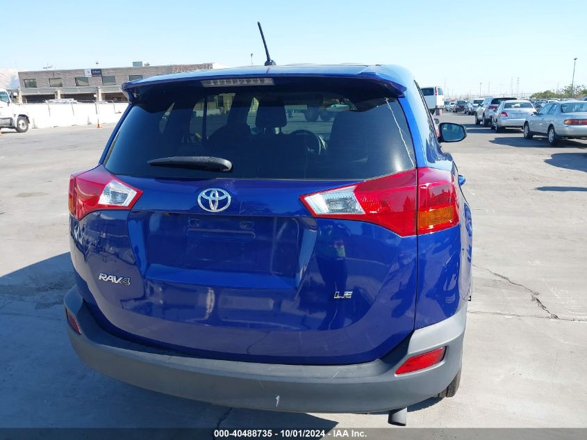 2015 Toyota Rav4 Le VIN: 2T3ZFREV5FW225503 Lot: 40488735