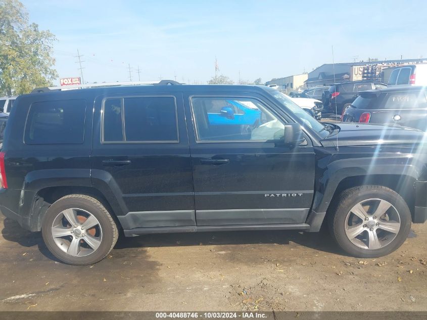 2016 Jeep Patriot High Altitude Edition VIN: 1C4NJPFAXGD732327 Lot: 40488746