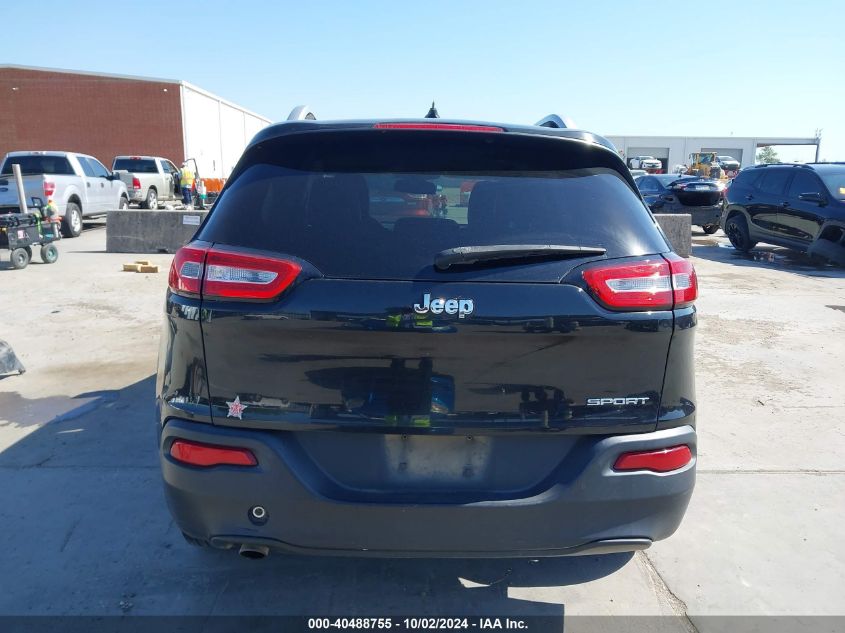 2015 Jeep Cherokee Sport VIN: 1C4PJLAB5FW611810 Lot: 40488755