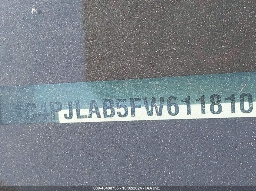 1C4PJLAB5FW611810 2015 Jeep Cherokee Sport