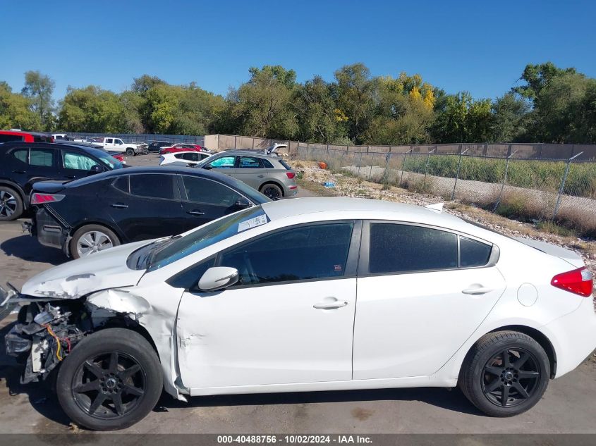 2014 Kia Forte Lx VIN: KNAFX4A6XE5140175 Lot: 40488756