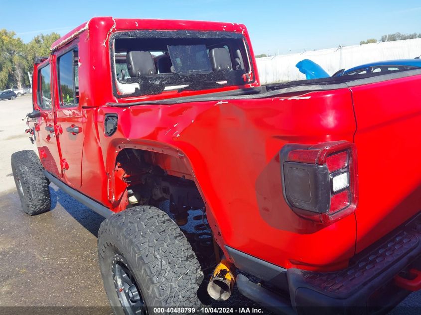 2020 Jeep Gladiator Rubicon 4X4 VIN: 1C6JJTBG9LL101237 Lot: 40488799