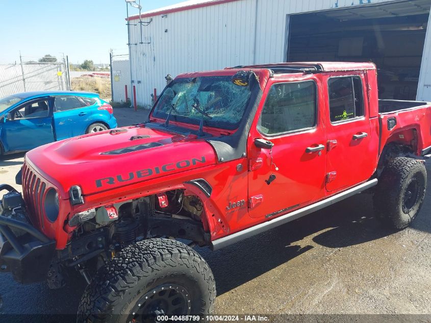 2020 Jeep Gladiator Rubicon 4X4 VIN: 1C6JJTBG9LL101237 Lot: 40488799