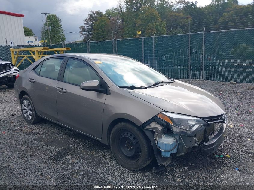 2T1BURHE6GC667124 2016 TOYOTA COROLLA - Image 1