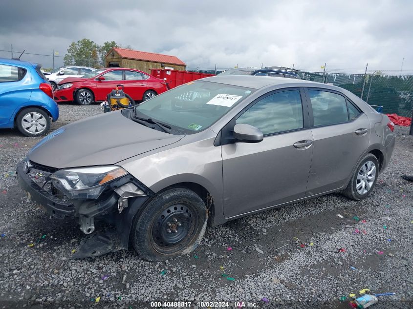 2T1BURHE6GC667124 2016 TOYOTA COROLLA - Image 2