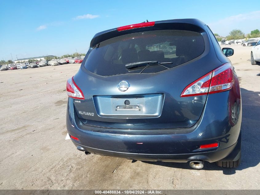 2014 Nissan Murano Le/S/Sl/Sv VIN: JN8AZ1MU6EW408900 Lot: 40488834