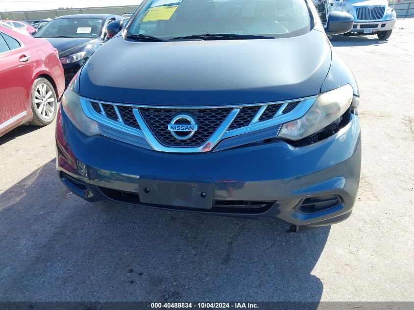 2014 Nissan Murano Le/S/Sl/Sv VIN: JN8AZ1MU6EW408900 Lot: 40488834