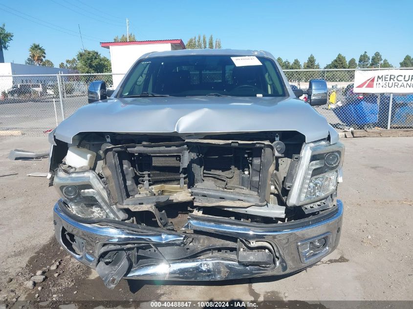 2017 Nissan Titan Sl VIN: 1N6AA1E62HN510656 Lot: 40488847