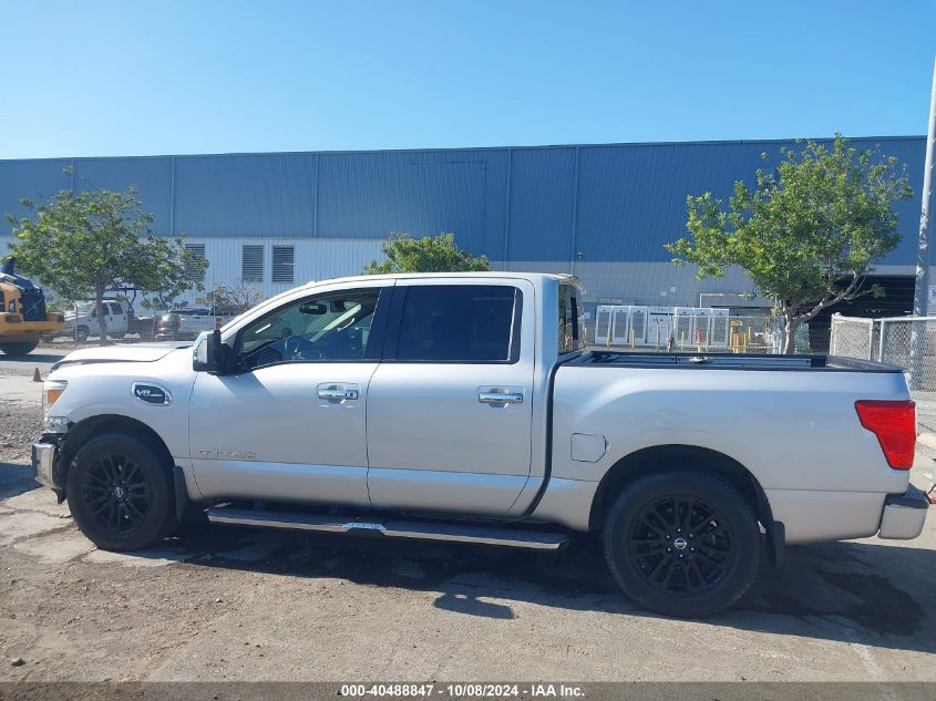 2017 Nissan Titan Sl VIN: 1N6AA1E62HN510656 Lot: 40488847