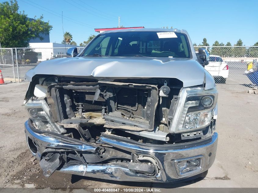 2017 Nissan Titan Sl VIN: 1N6AA1E62HN510656 Lot: 40488847