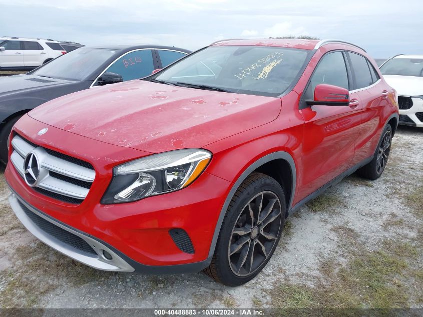 WDCTG4EB1GJ255233 2016 MERCEDES-BENZ GLA CLASS - Image 2