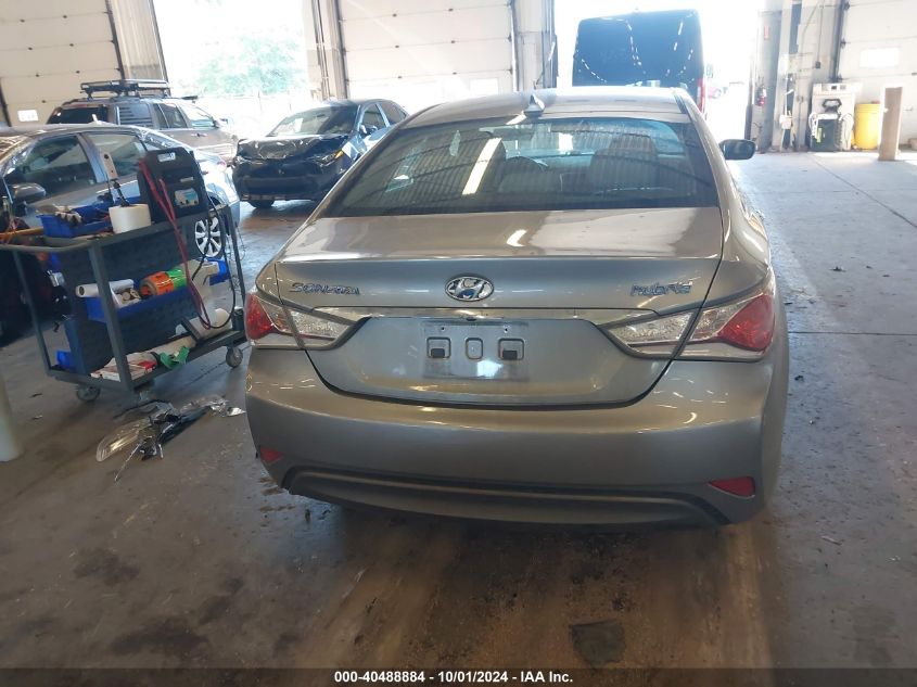 KMHEC4A4XEA113716 2014 Hyundai Sonata Hybrid